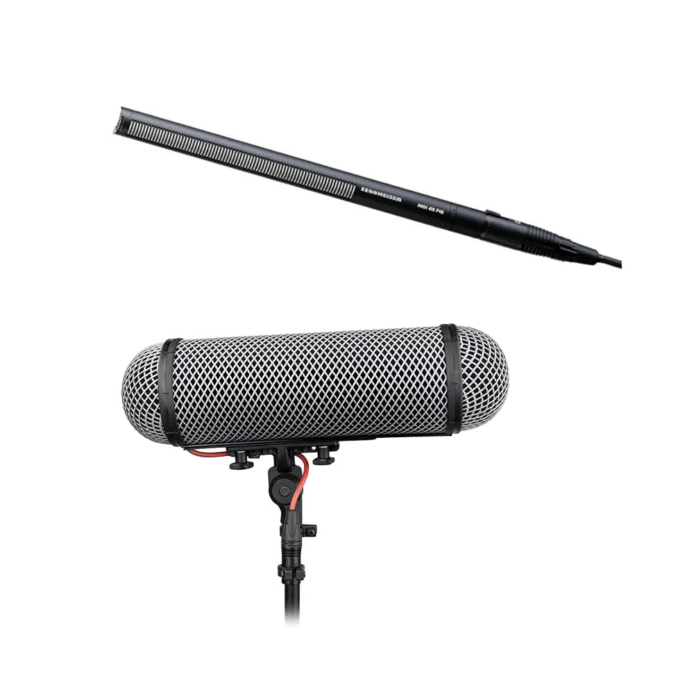 Sennheiser MKH 416 Short Shotgun Mic with Rycote Perfect for Windshield (MKH 416)