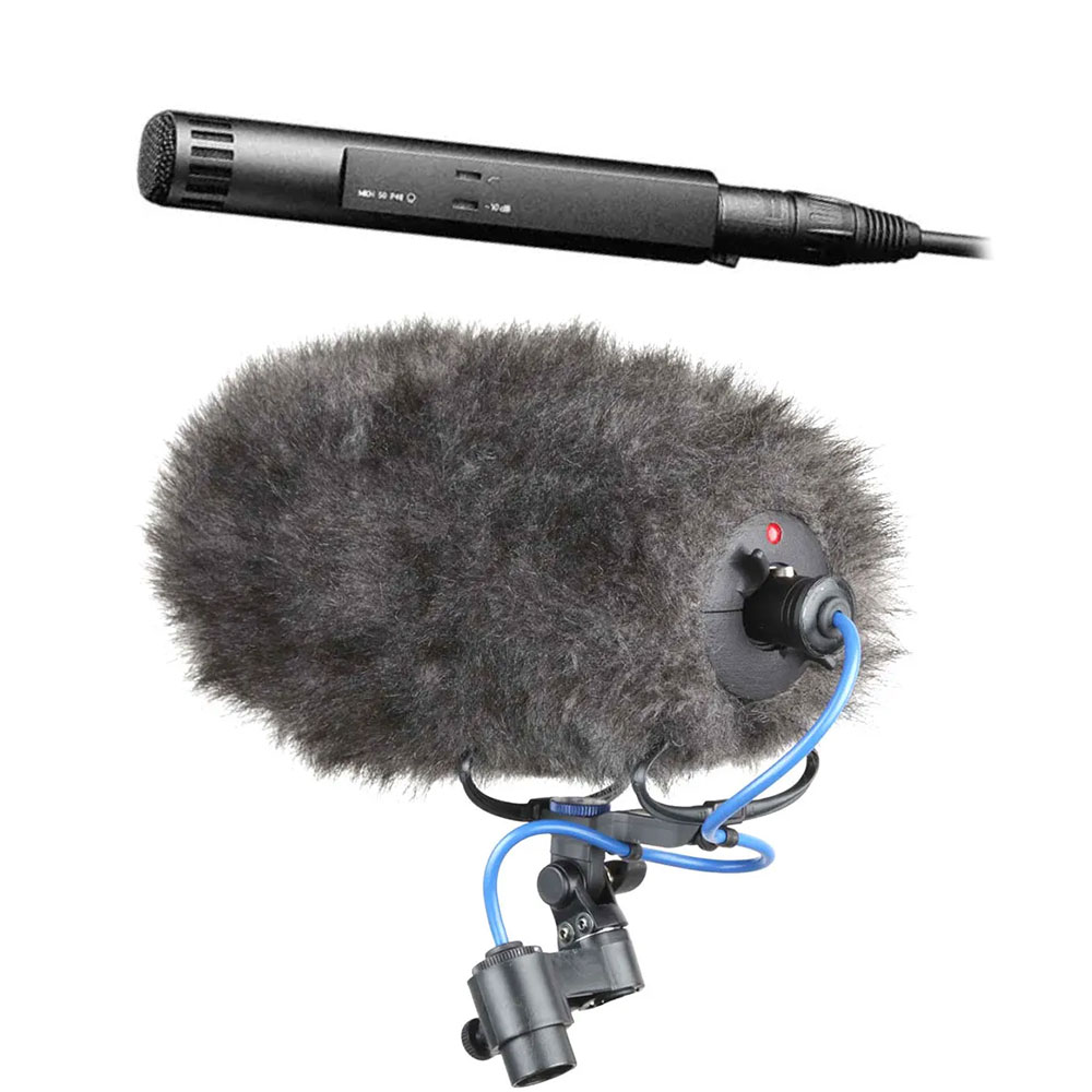 Sennheiser MKH50 Microphone w/ Cinela Cosi for MKH50