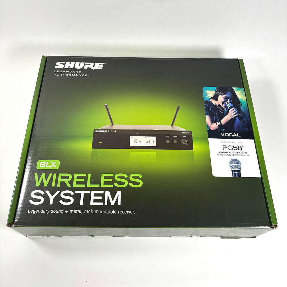 Shure BLX24UK/PG58-K3E Wireless Vocal System - B-Stock