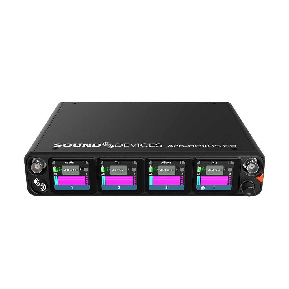 Sound Devices A20-Nexus Go True-diversity Wireless Receiver w/ SpectraBand-Pinknoise Systems