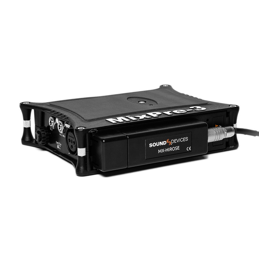 Sound Devices MX-HIROSE DC Input Sled w/ 4-Pin Hirose for MixPre Recorders-Pinknoise Systems