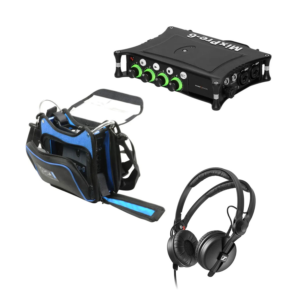 Sound Devices MixPre-6 II + Orca OR-270 Sound Bag w/ SD Card Bundle