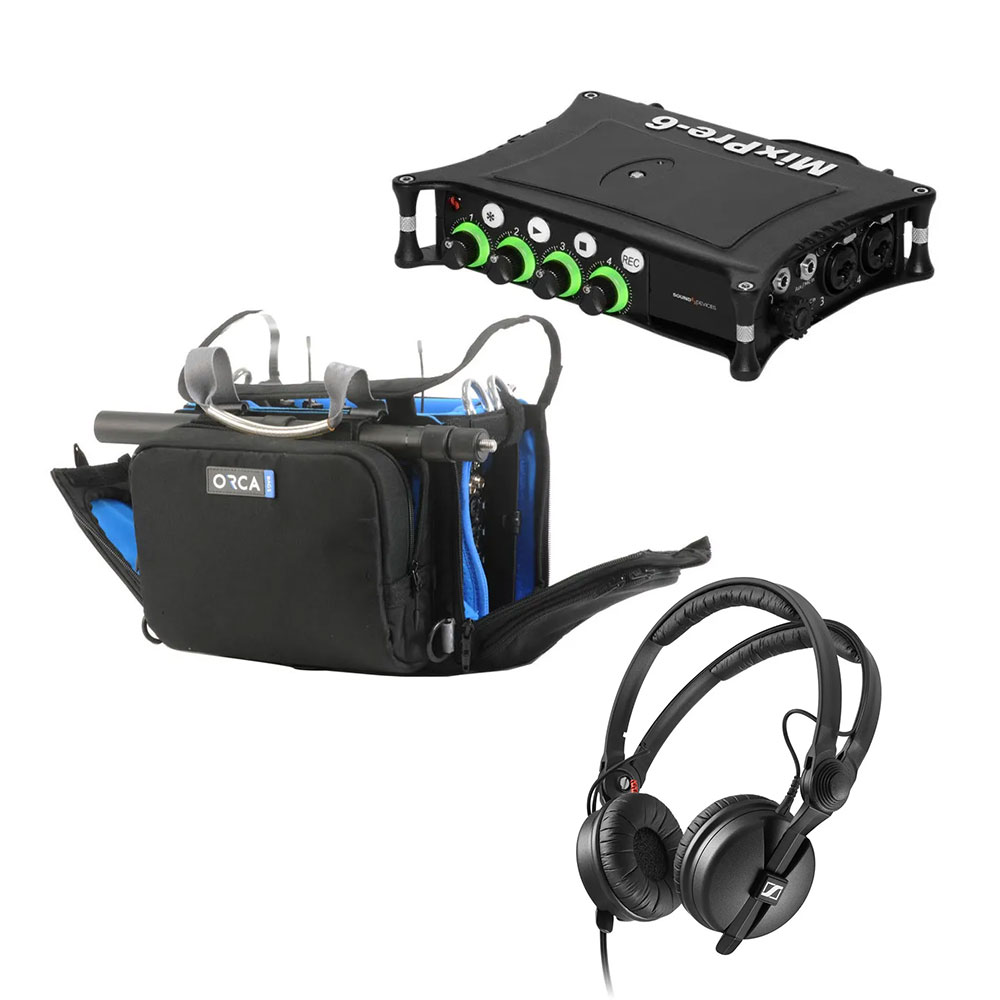 Sound Devices MixPre 6 + ORCA OR-280 Bag with FREE HD-25 Headphones