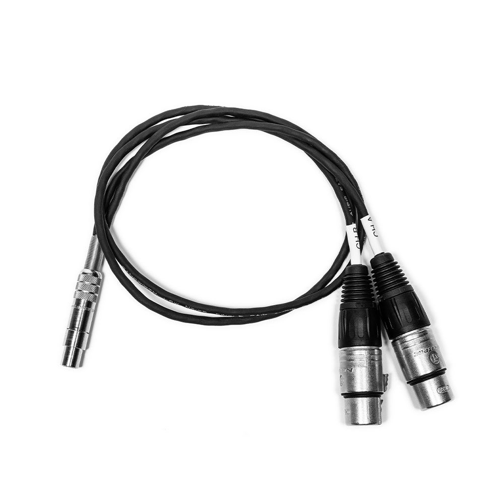 Sound Devices XL-TA5XF2 TA5 to 2 x XLR Cable (Pack Of 2)-Pinknoise Systems