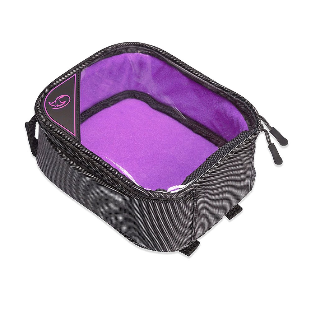 Stingray Medium Gizmo Bag With Outside X-Fabric (Orange / Purple)-Pinknoise Systems