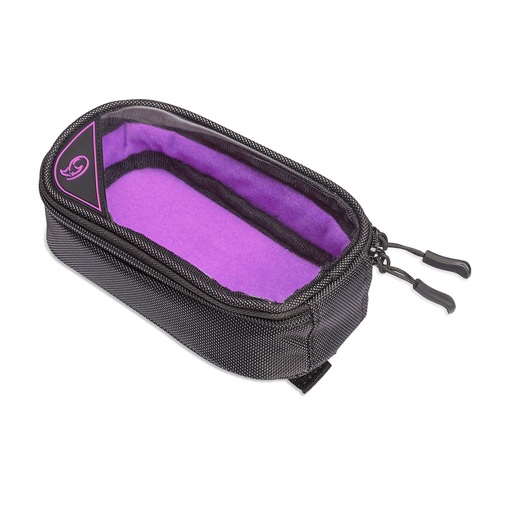 Stingray Small Gizmo Bag With Outside X-Fabric (Orange / Purple)-Pinknoise Systems