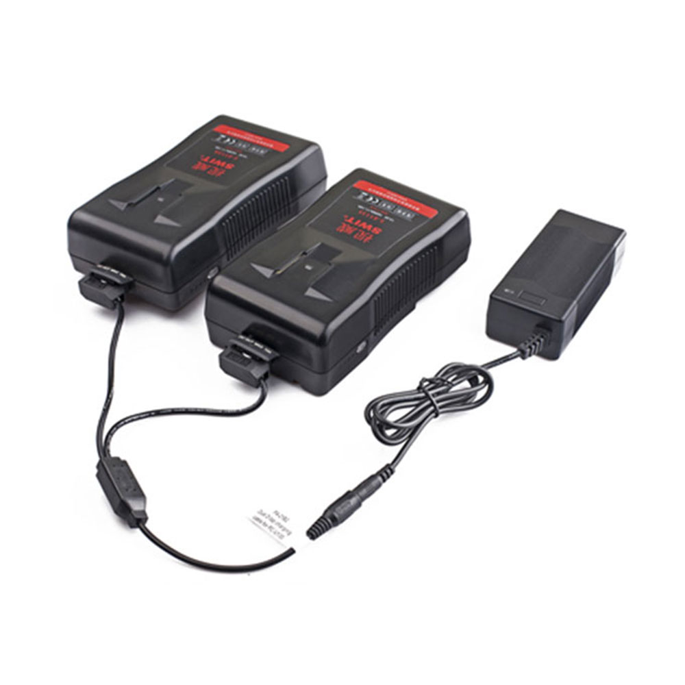 Swit PC-U130B2 Portable Simultaneous Dual Charger-Pinknoise Systems
