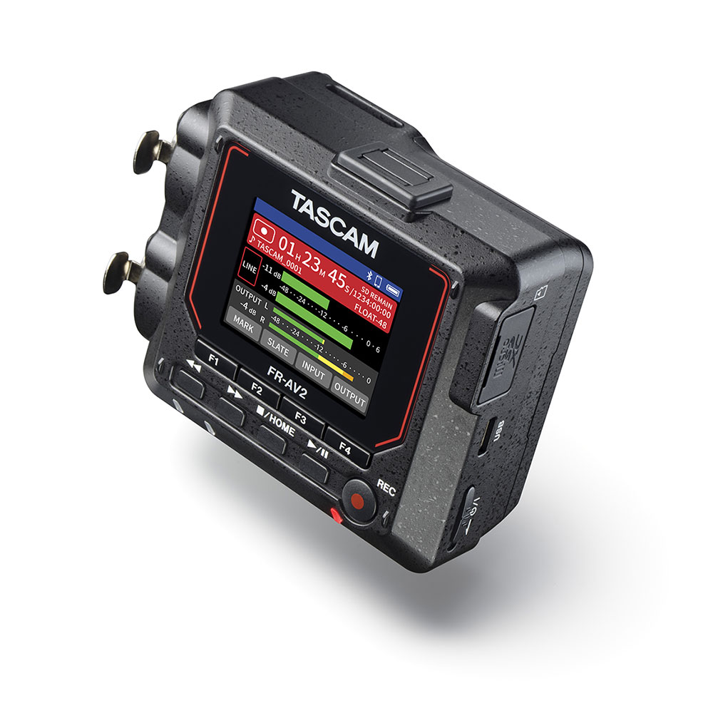 Tascam FR-AV2 Compact 32-bit Float Field Recorder