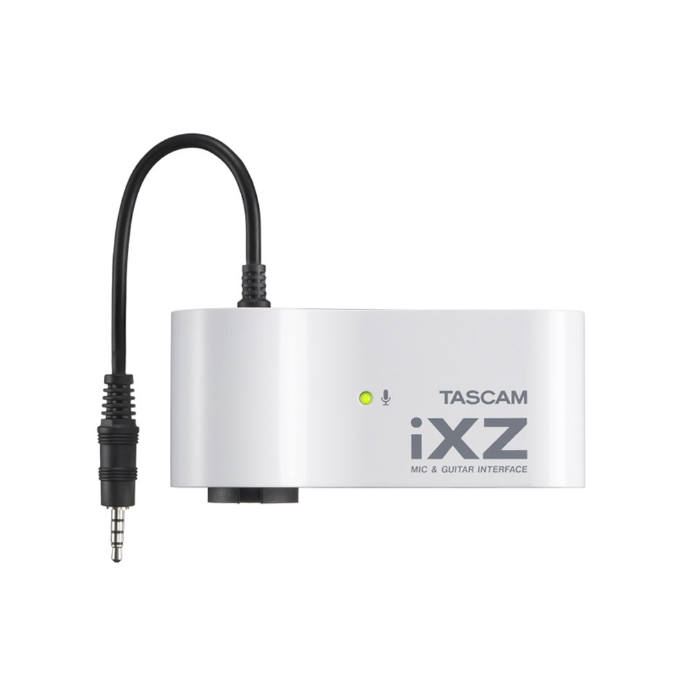 Tascam iXZ Microphone & Instrument Audio Interface for iOS Mobile Devices. iPhone. iPod. and iPad-Pinknoise Systems