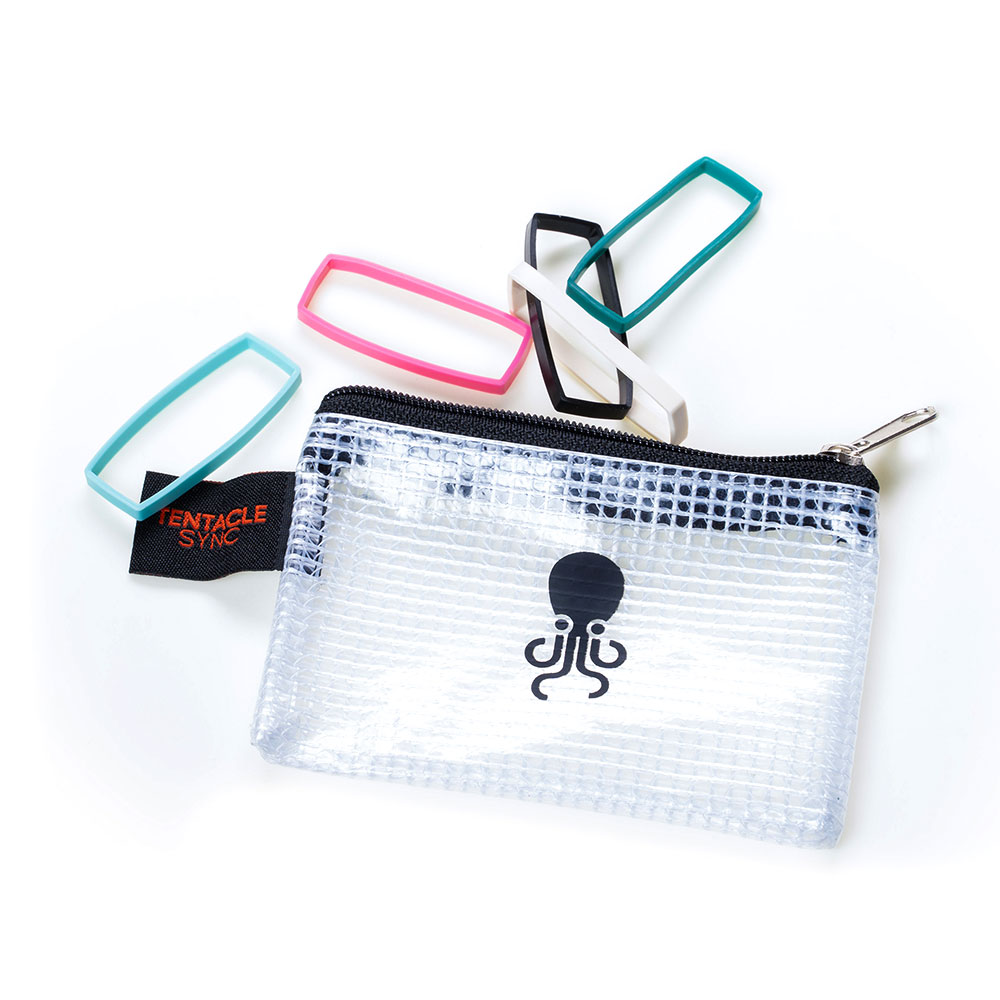 Tentacle Track-E Coloured Silicone Bands-Pinknoise Systems