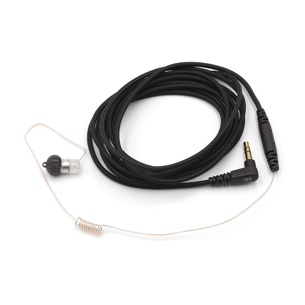The Sidekick Broadcast Earpiece IFB In-Ear Monitor, Mono Curly