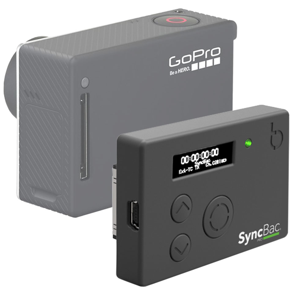 Timecode Systems SyncBac Pro for the Go Pro Hero 4
