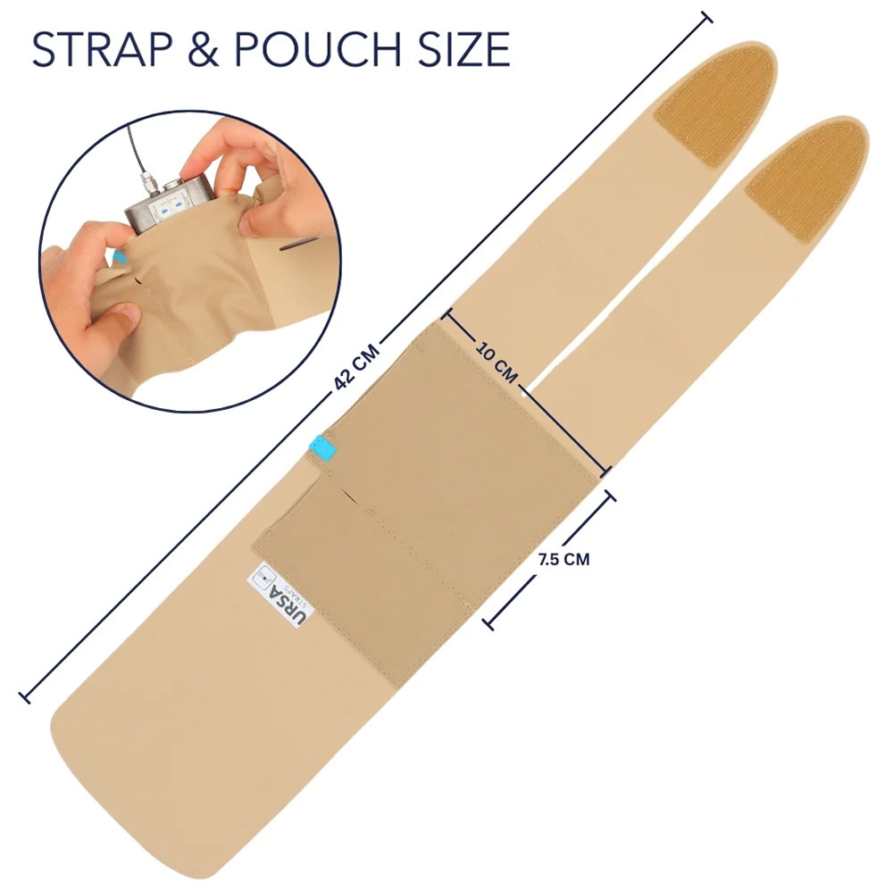 Ursa Ankle Strap with Split End