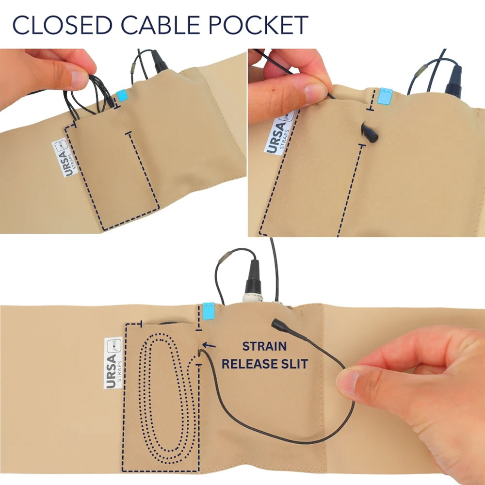 Ursa Ankle Strap with Split End