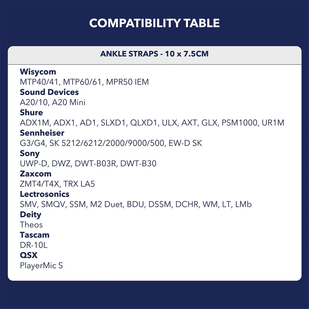 Ursa Ankle Strap with Split End