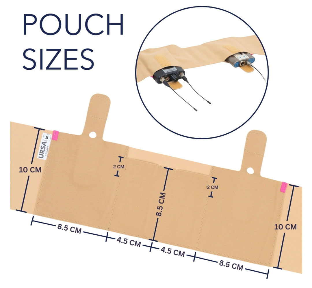 URSA Live Waist Straps Double Pouch