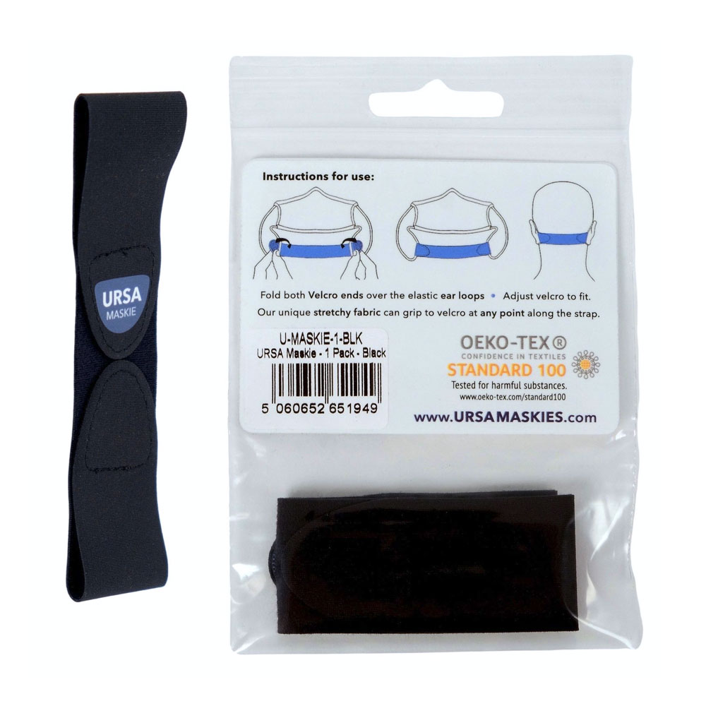 URSA Maskies Strain Relief Strap for Face Masks-Pinknoise Systems