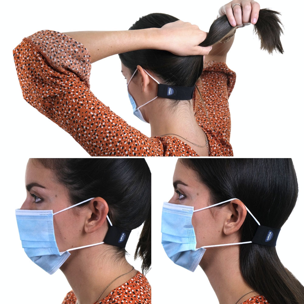 URSA Maskies Strain Relief Strap for Face Masks-Pinknoise Systems
