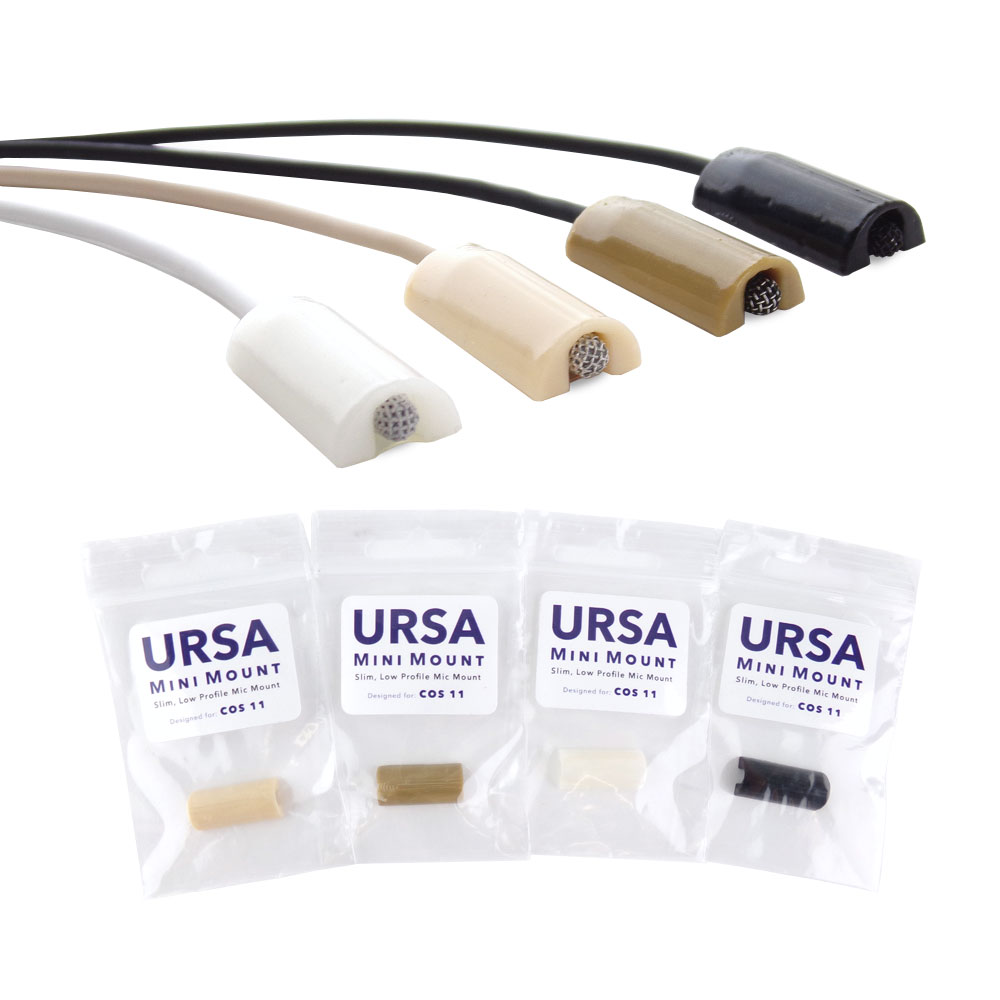 URSA Mini Mount COS 11 Low Profile Lavalier Mounting Solution for Sanken COS-11-Pinknoise Systems