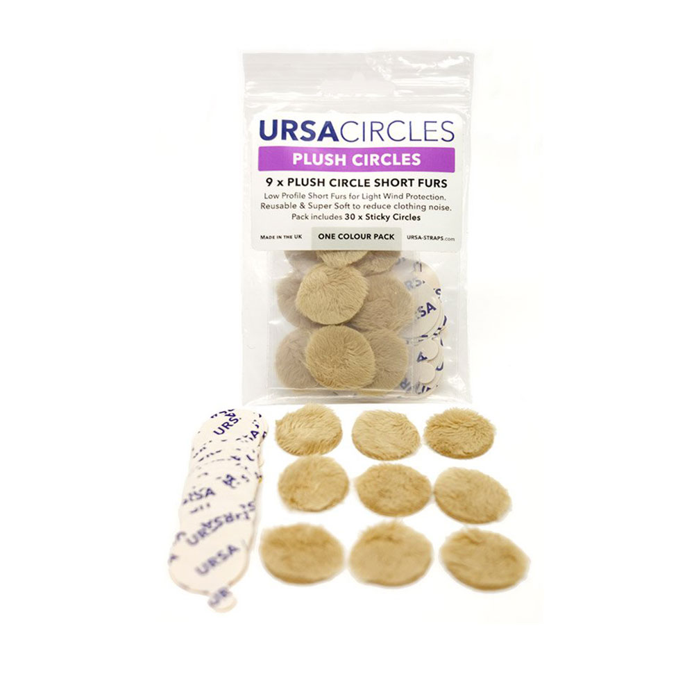 URSA Plush Circles Low Profile Short Furs for Light Wind Protection