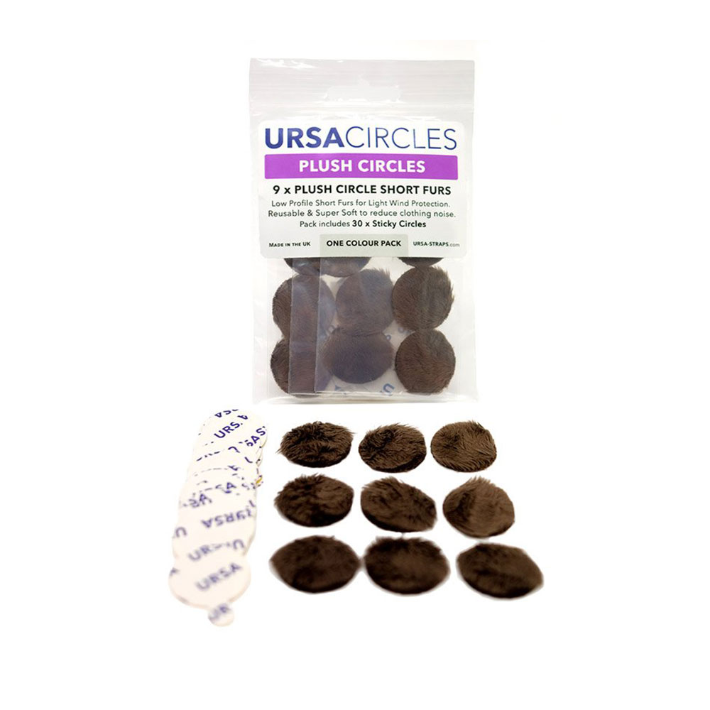 URSA Plush Circles Low Profile Short Furs for Light Wind Protection