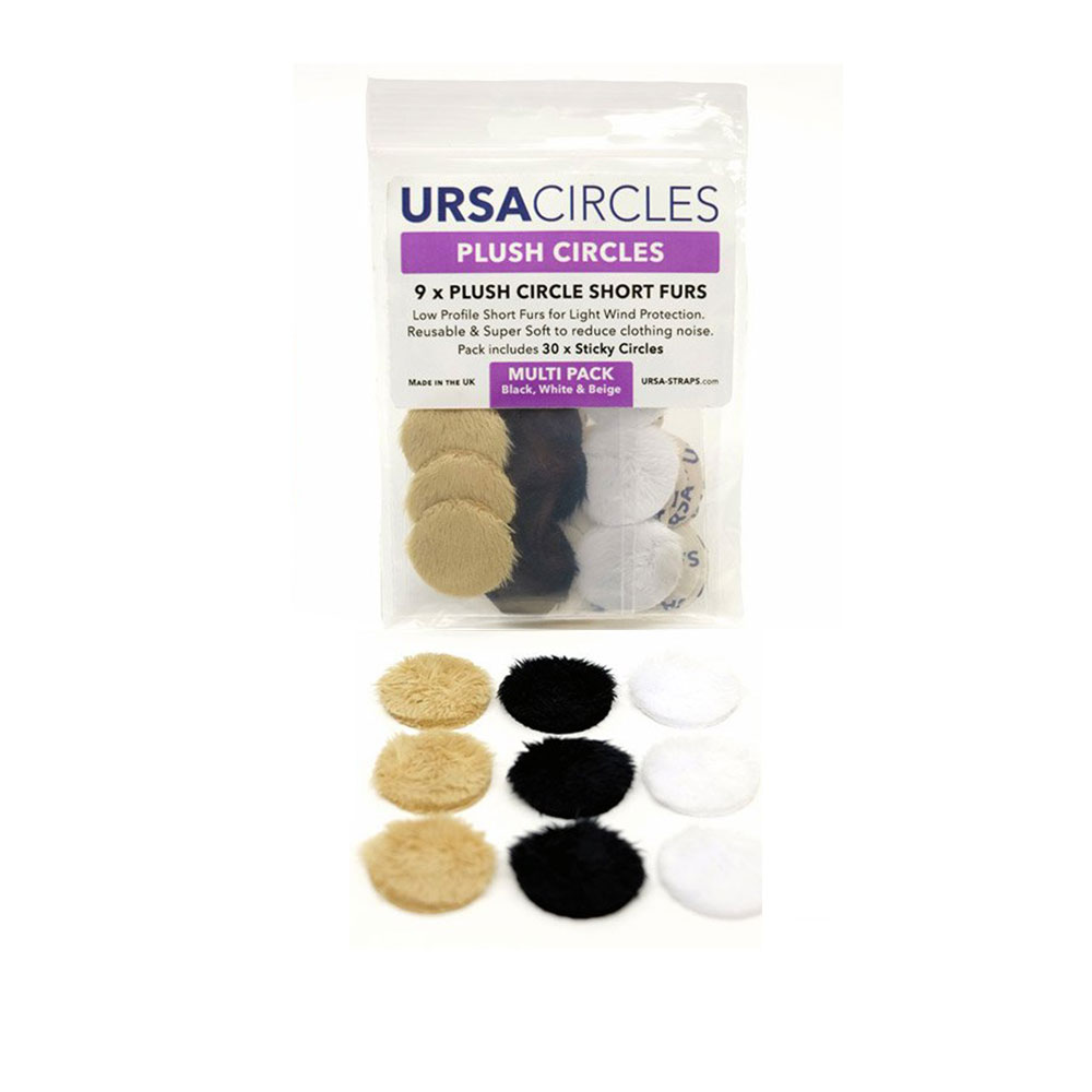 URSA Plush Circles Low Profile Short Furs for Light Wind Protection