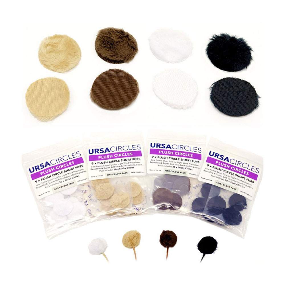 URSA Plush Circles Low Profile Short Furs for Light Wind Protection