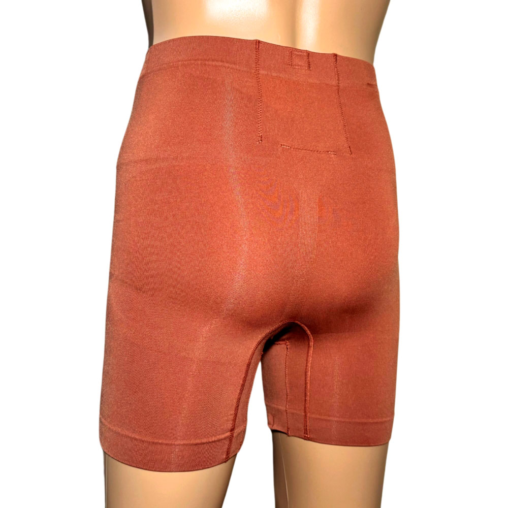 URSA Shorties Form Fitting Shape Wear for Women w/ 3 Built-In Pouches-brown