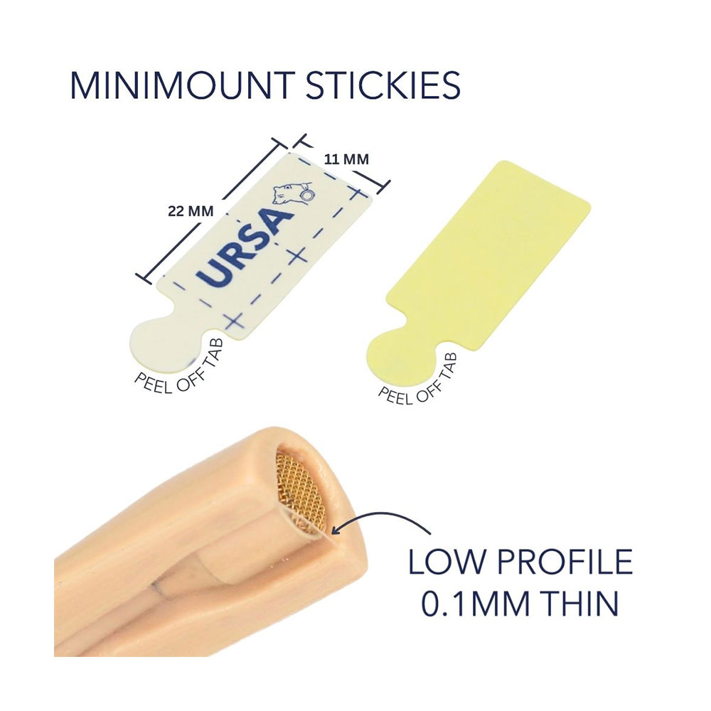 URSA Mini Mount Stickies Low Profile Lavalier Mounting Solution
