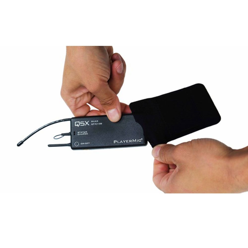 URSA Transmitter Extra Tall Pouch for Belts or Bras (Pouch Only) for Q5X PlayerMic