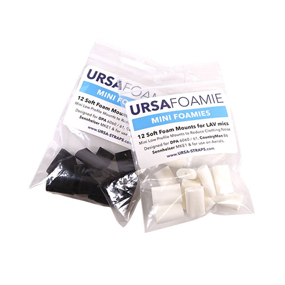 URSA Mini Foamies Soft Foam Mounts for Lavalier Microphones
