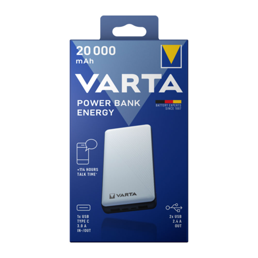 Varta 20000 mAh Powerbank