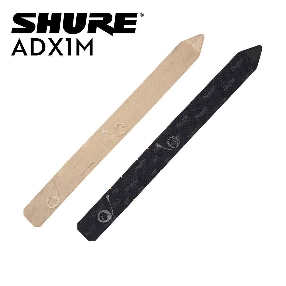 Viviana Extreme Double Pouch Waist Belt for Shure ADX1M-Pinknoise Systems