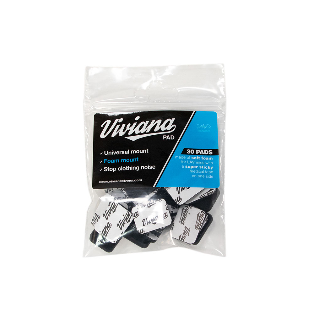 Viviana Pad Lavalier Mounting Solution (12 Pack)-Pinknoise Systems