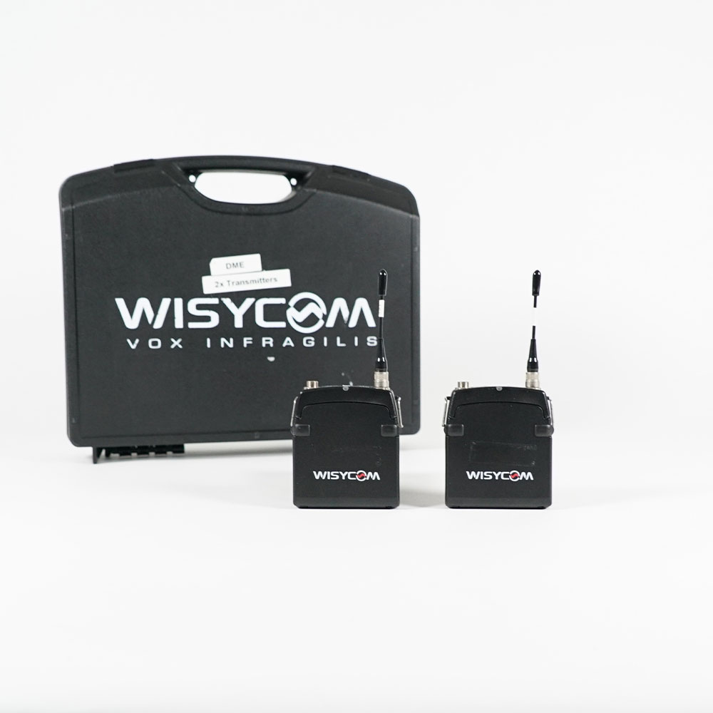 Wisycom MTP40S-EU Bodypack Transmitter - Pair - Used