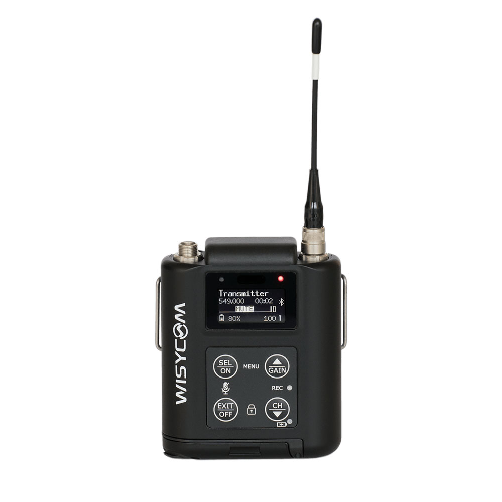 Wisycom MTP60 Bodypack Transmitter-Pinknoise Systems