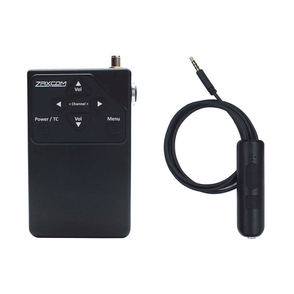 Zaxcom URX100 Multipurpose UHF Receiver / IFB Walkie Talkie / Receiver w/ Timecode-Pinknoise Systems