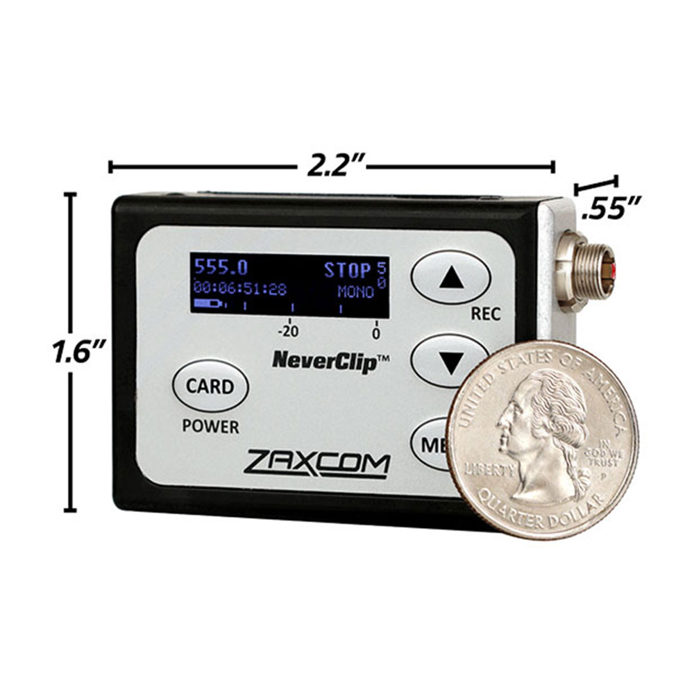 Zaxcom ZMT3 Phantom 2 Lightweight Transmitter-Pinknoise Systems