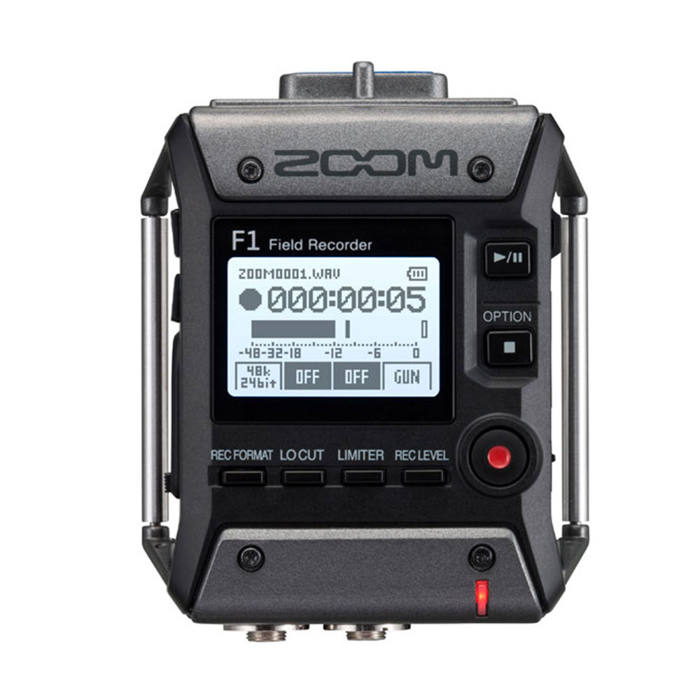 Zoom F1-SP Miniature Field Recorder w/ Shotgun Microphone-Pinknoise Systems