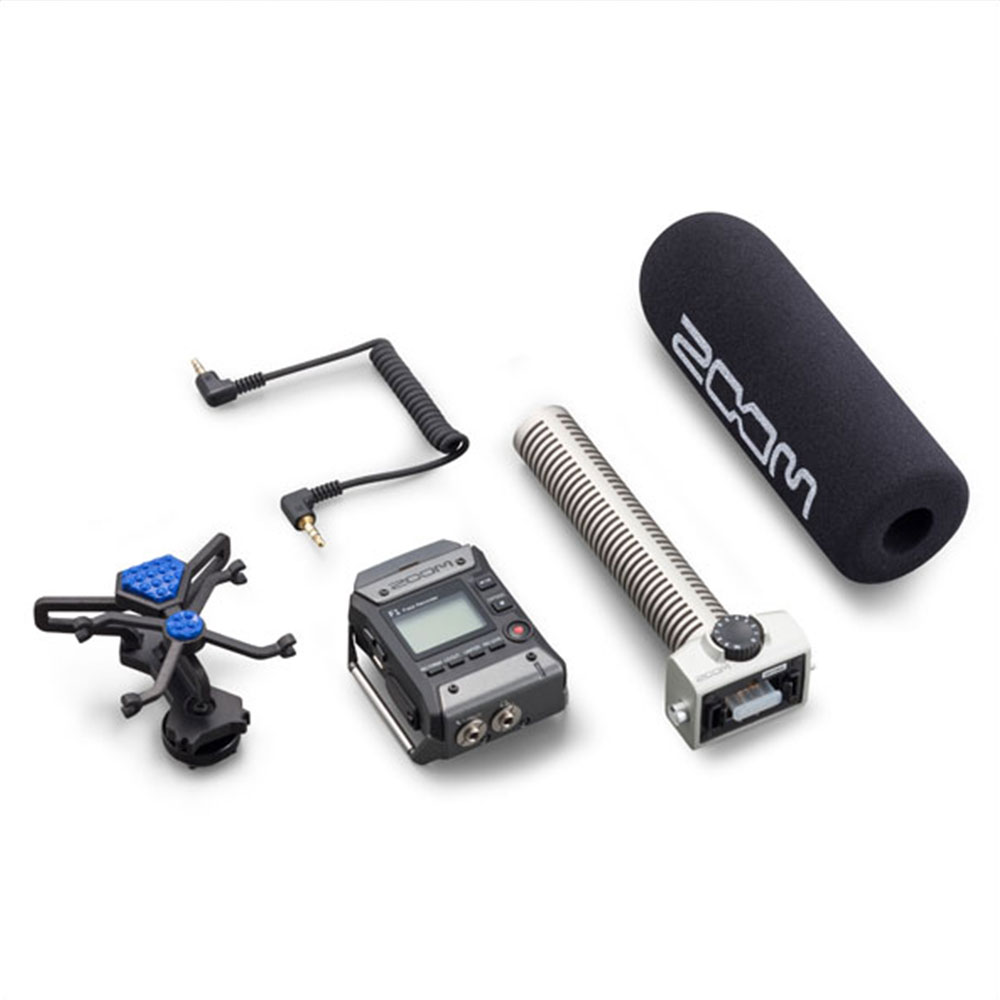 Zoom F1-SP Miniature Field Recorder w/ Shotgun Microphone