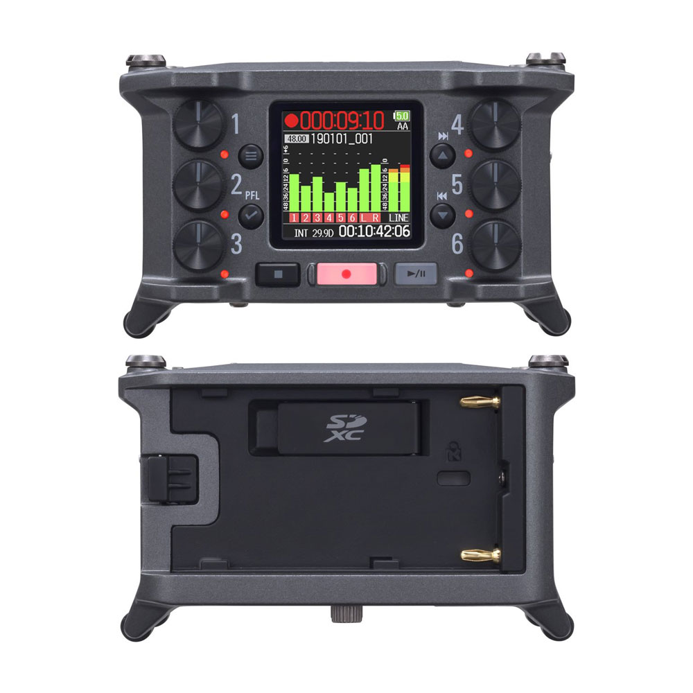 Zoom F6 Compact Digital Field Recorder-Pinknoise Systems