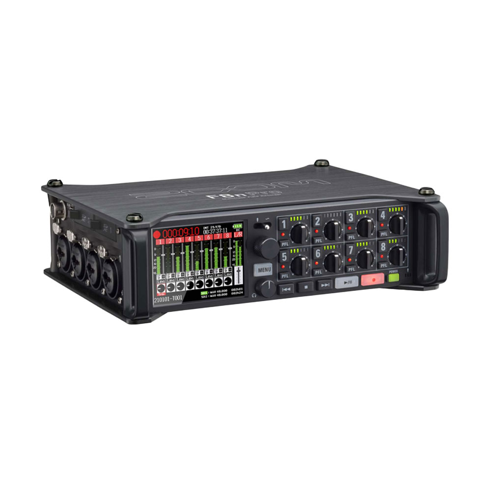 Zoom F8n PRO 8-Mic Input Recorder-Pinknoise Systems