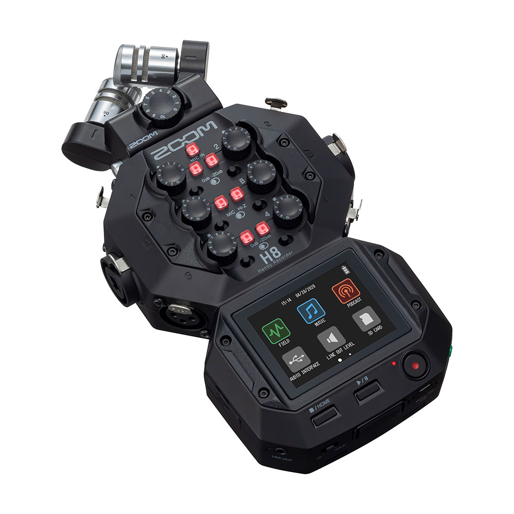 Zoom H8 Handheld Recorder-Pinknoise Systems