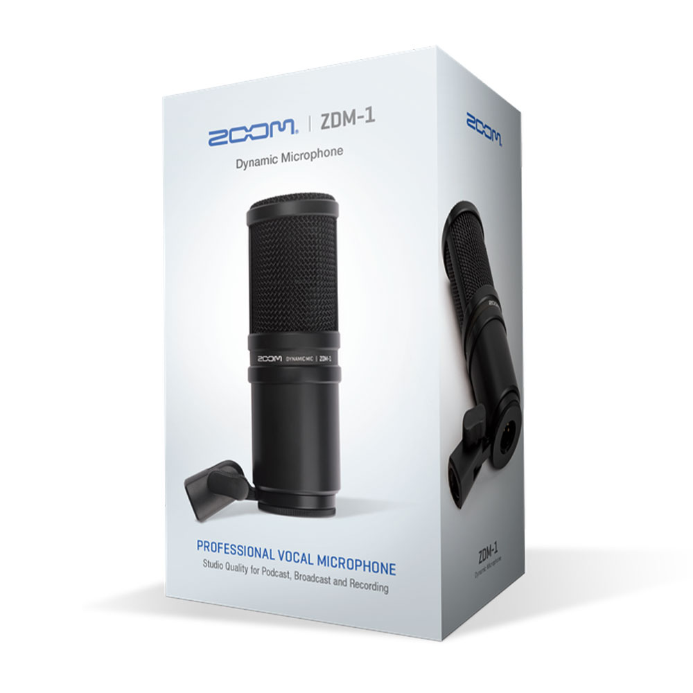 Zoom ZDM-1 Dynamic Podcast Microphone-Pinknoise Systems