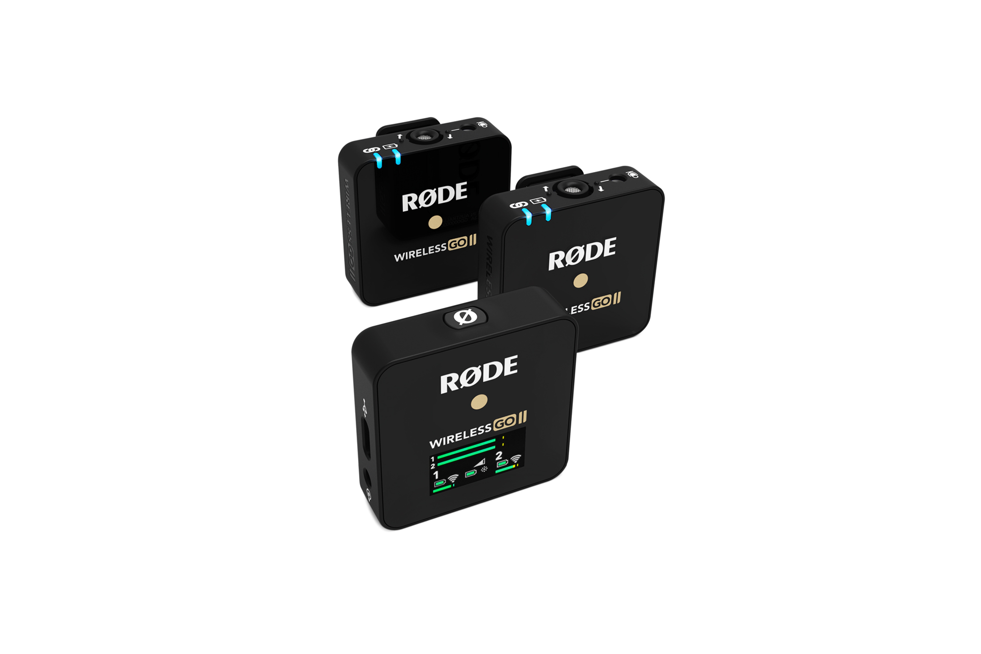 Rode Wireless Go 2 Dual-Channel Microphone System-Pinknoise Systems