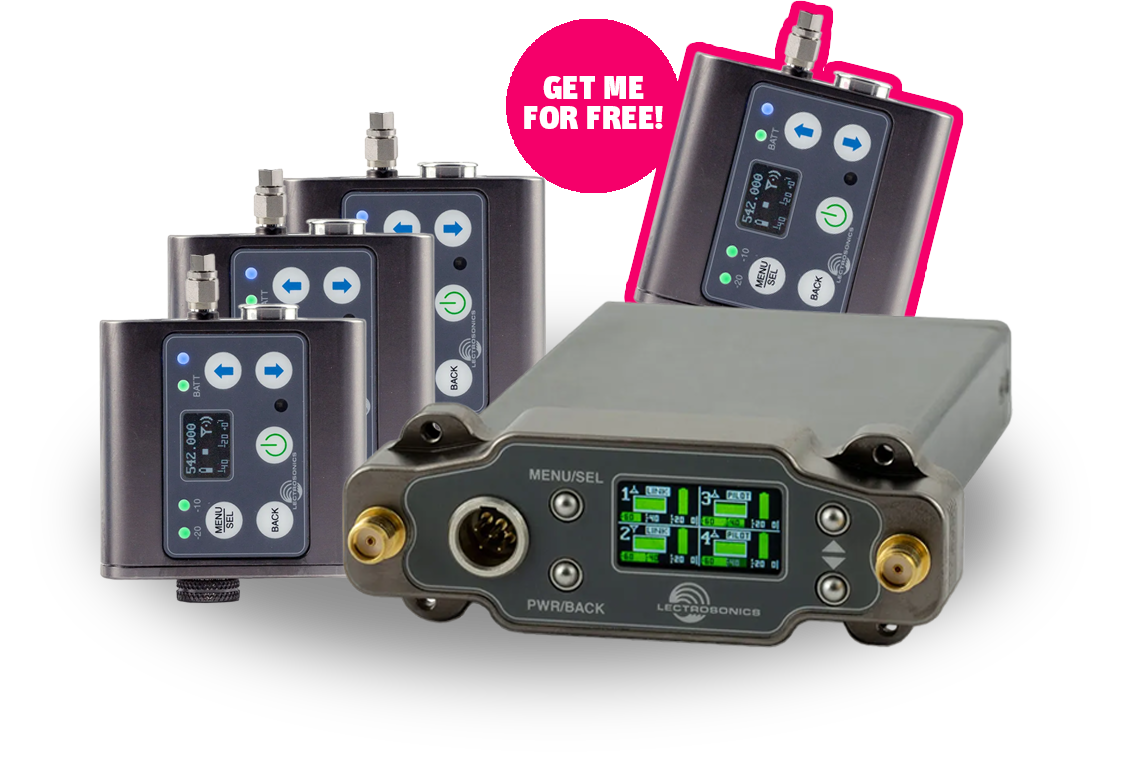 Lectrosonics 4-Channel Digital Receiver