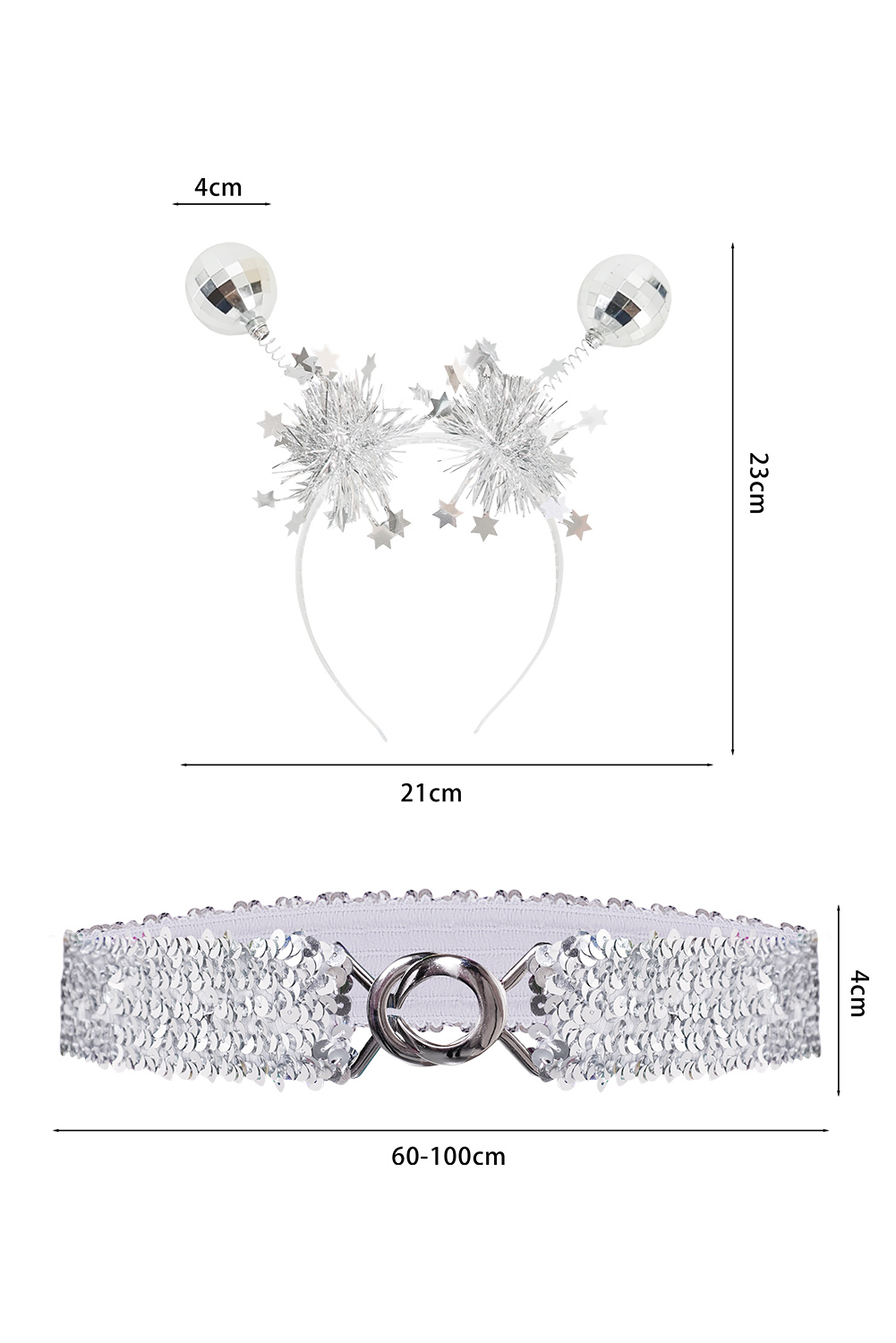 70S Retro Women Disco Flared Jumpsuit 3 Piece Set Outfits Halloween Carnival Suit