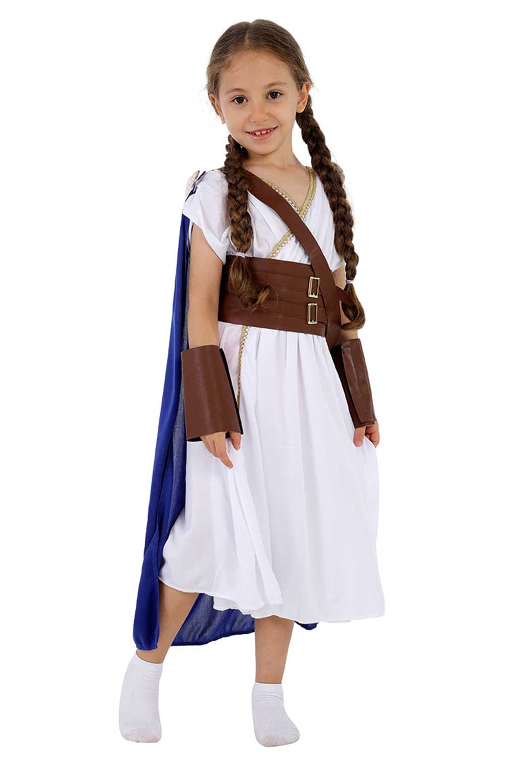 Moon Goddess Kids Girls Halloween Carnival Renaissance Costume