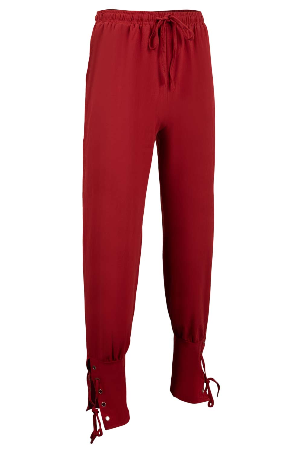 Retro Medieval Pirate Men Halloween Ankle Banded Slim-fit Trousers Pants