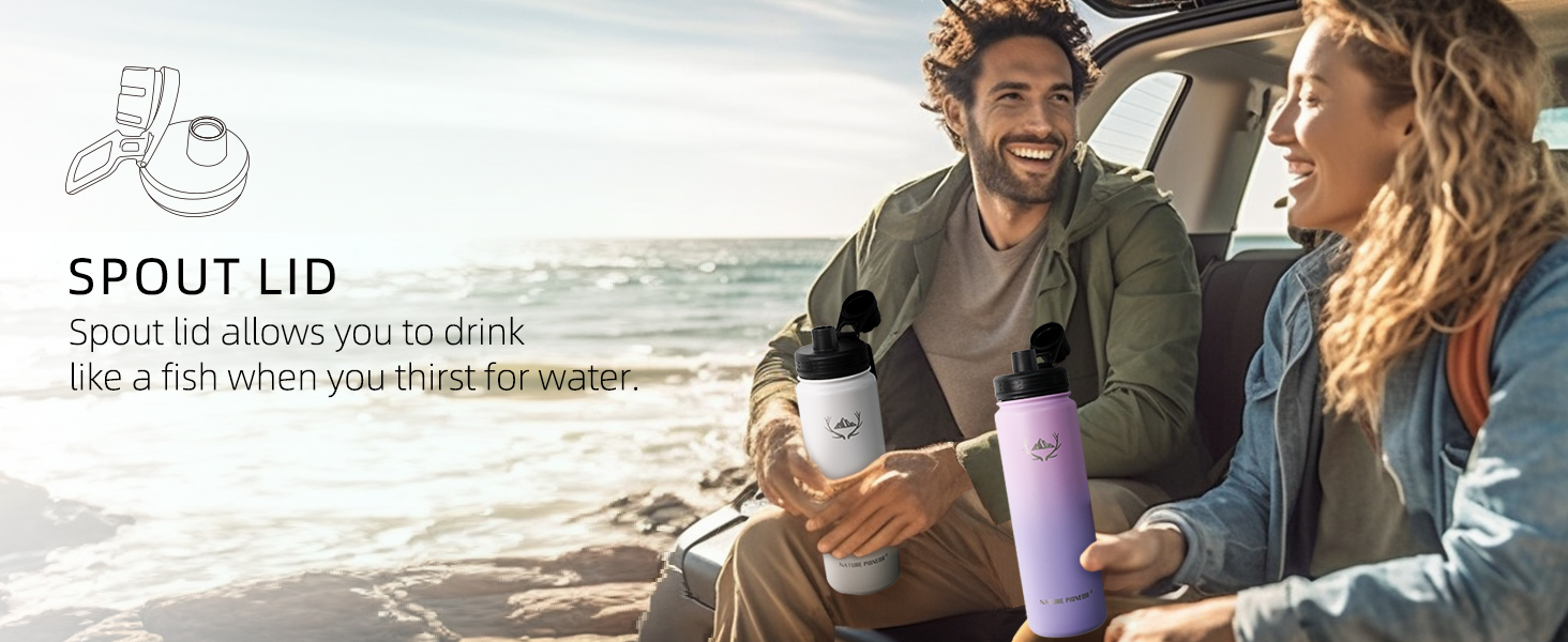 stainless steel water bottle